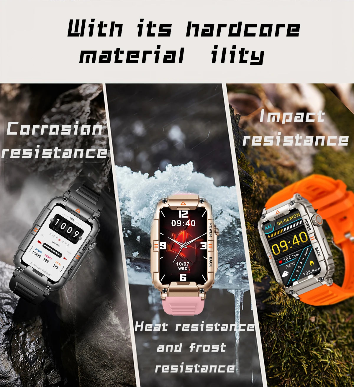 2024 New Outdoor Sport Smart Watchmen 1.57-Inch Amoled Hd Screen Gps Compass Bluetooth Call Heart Rate Waterproof Smar Twatch