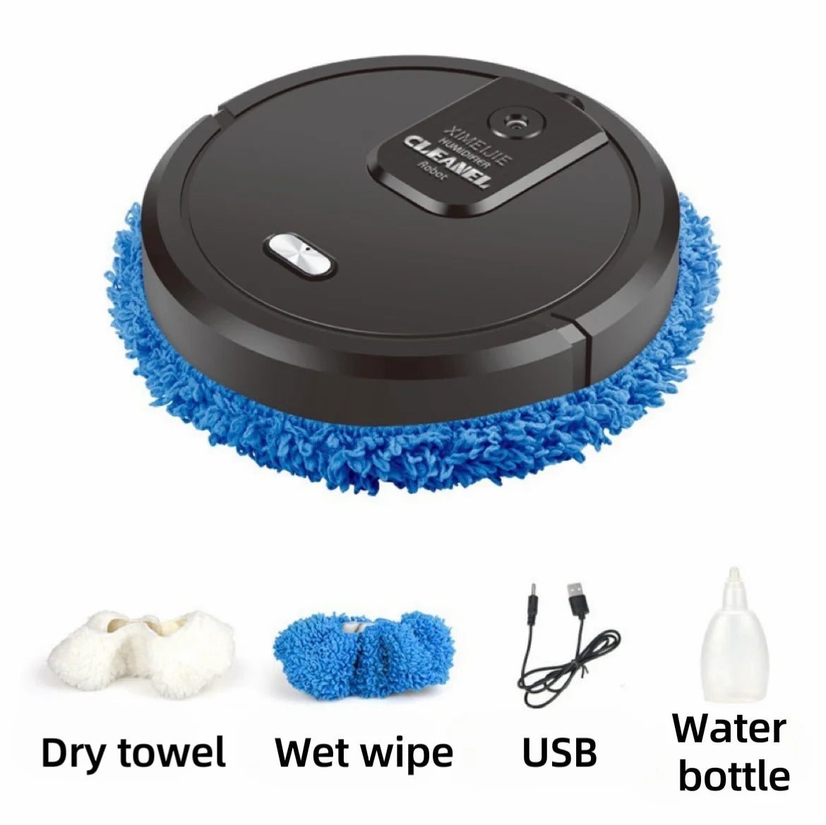 Smart Robot Cleaning Auto Home Cleaning Sweeping Robot Mopping Machine Lazy Robotic USB Vacuum Cleaner Portable Electric Sweeper