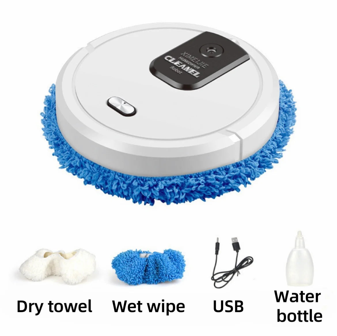 Smart Robot Cleaning Auto Home Cleaning Sweeping Robot Mopping Machine Lazy Robotic USB Vacuum Cleaner Portable Electric Sweeper