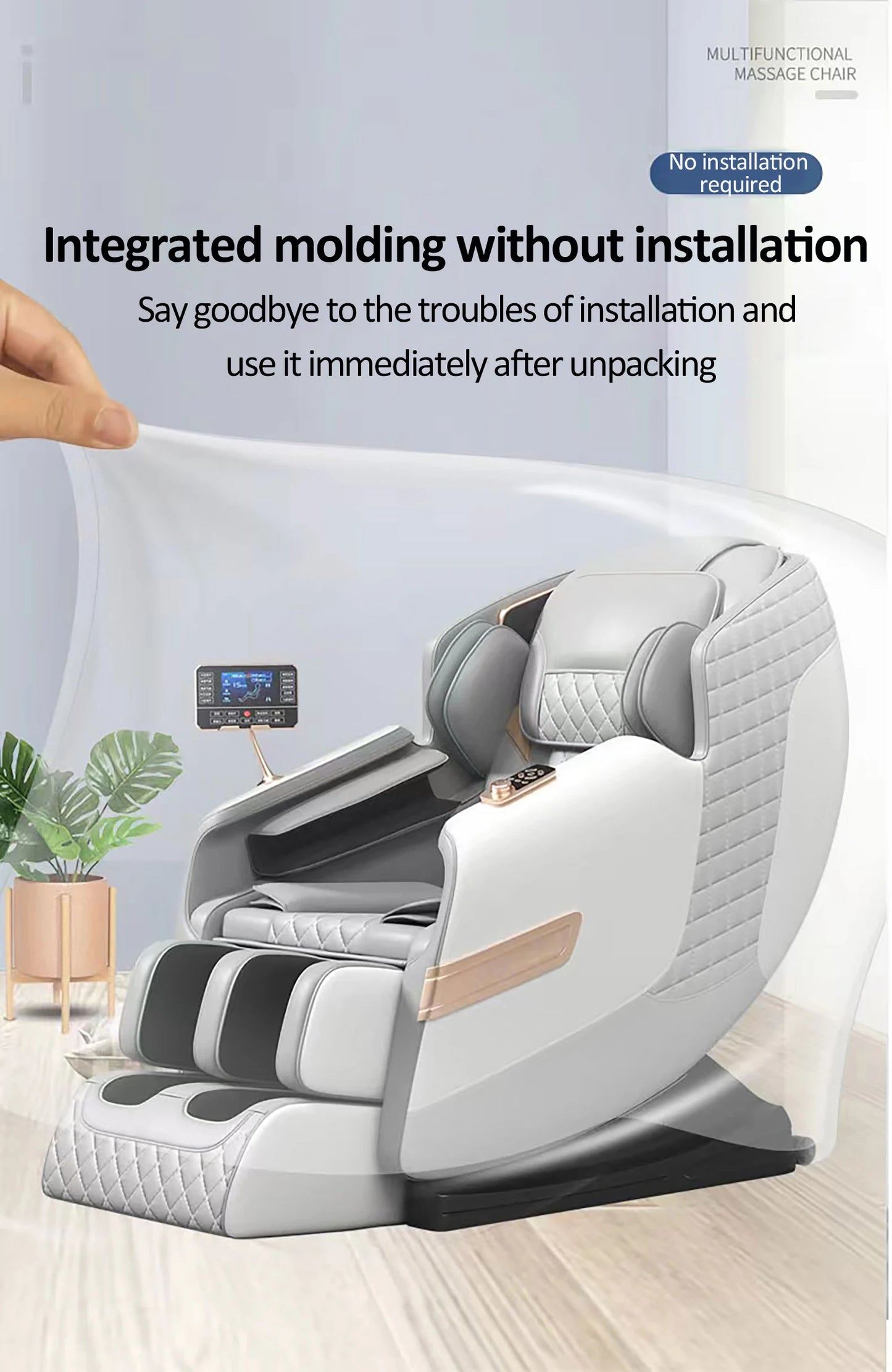 Three Year Warranty Home 4D Heating Massage Chairs Multifunctional Full Body Air Bag Wrapped Zero Gravity 3D Massage Office Sofa