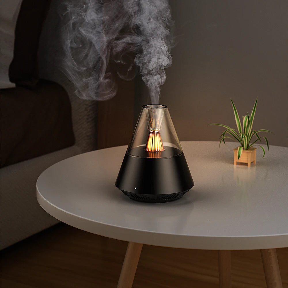 Essential Oil Diffuser Ultrasonic Mist Aromatherapy Machine Remote Control Aroma Air Humidifier Home Office Bedroom Humidifier