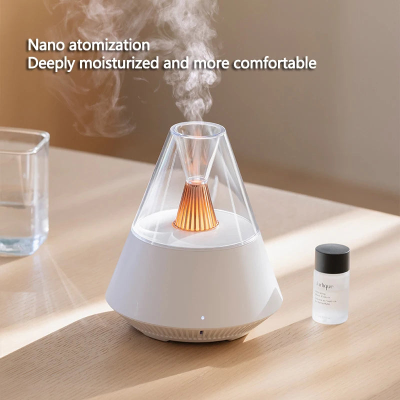 Essential Oil Diffuser Ultrasonic Mist Aromatherapy Machine Remote Control Aroma Air Humidifier Home Office Bedroom Humidifier