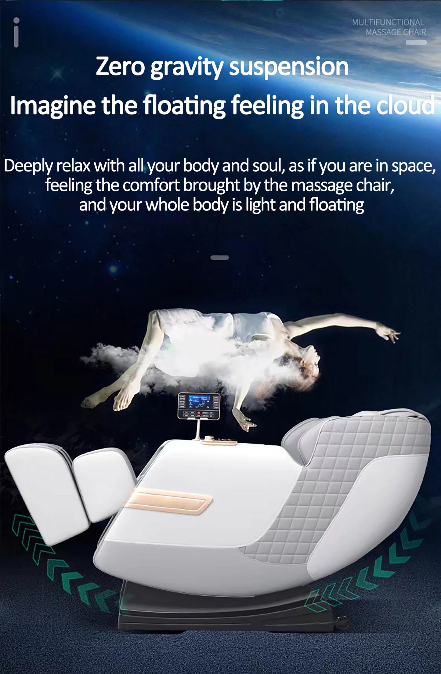 Three Year Warranty Home 4D Heating Massage Chairs Multifunctional Full Body Air Bag Wrapped Zero Gravity 3D Massage Office Sofa