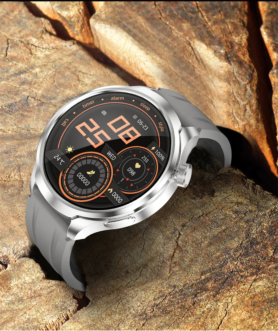 For HUAWEI Outdoor Sports Smart Watch Men 1.85" AMOLED Screen NFC GPS Compass Heart rate Waterproof Bluetooth Call SmartWatch