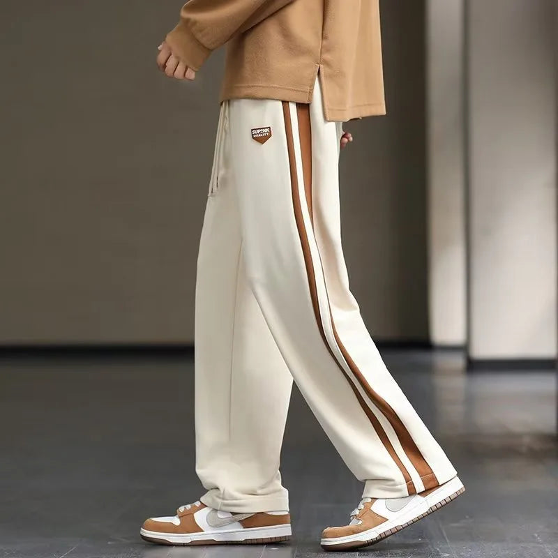 2024 New Design y2k baggy pants Clothes Fashion Jogger Trousers Male Fashion Simple Loose Outdoor Pants Male Sweatpants